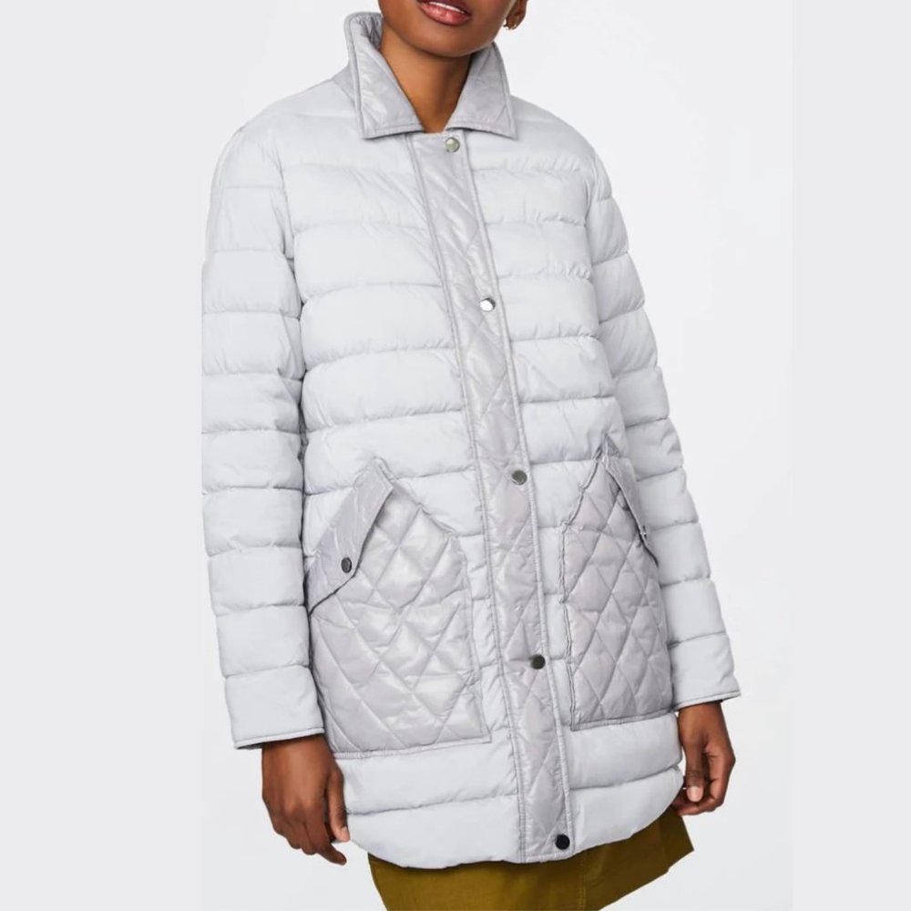 Bernardo Patch Field Puffer Coat